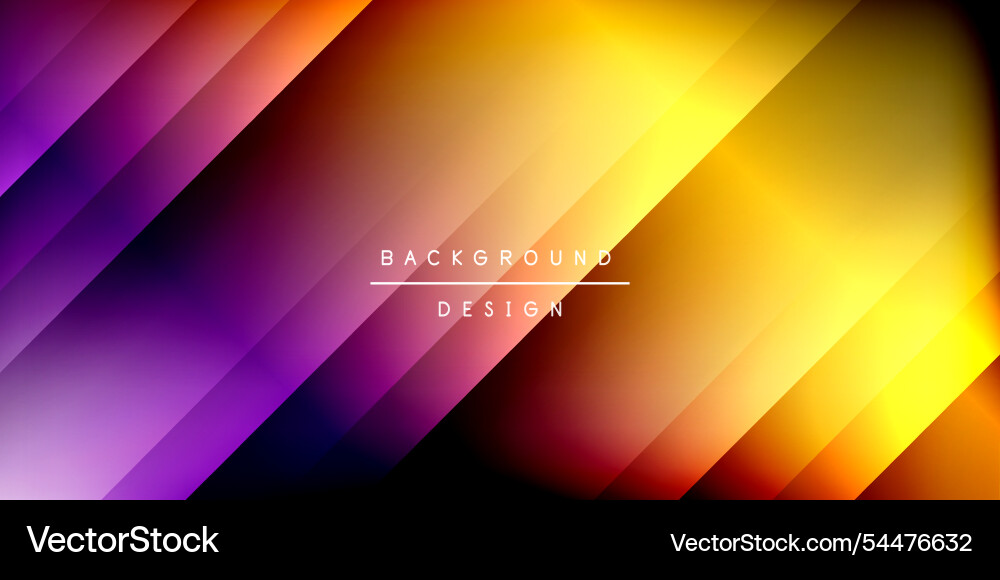 Dynamic shadow lines geometric shapes Vector Image