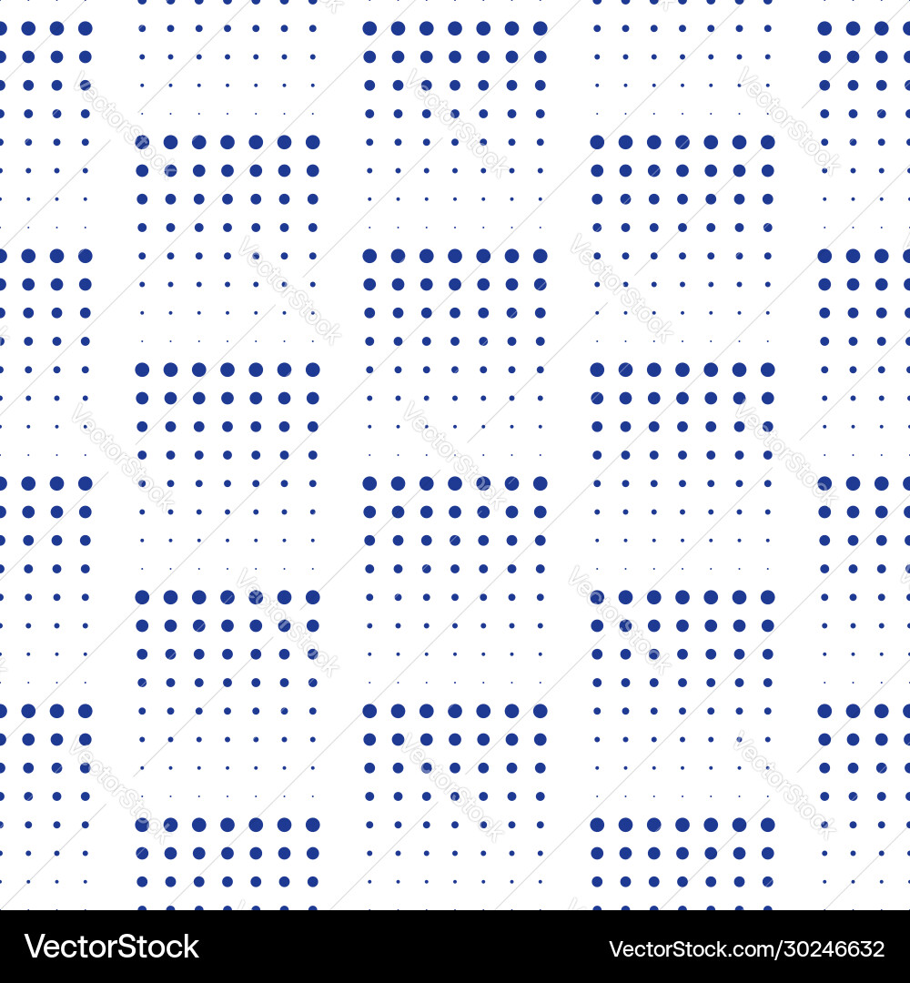 Subtle pattern with dotted squares vector image