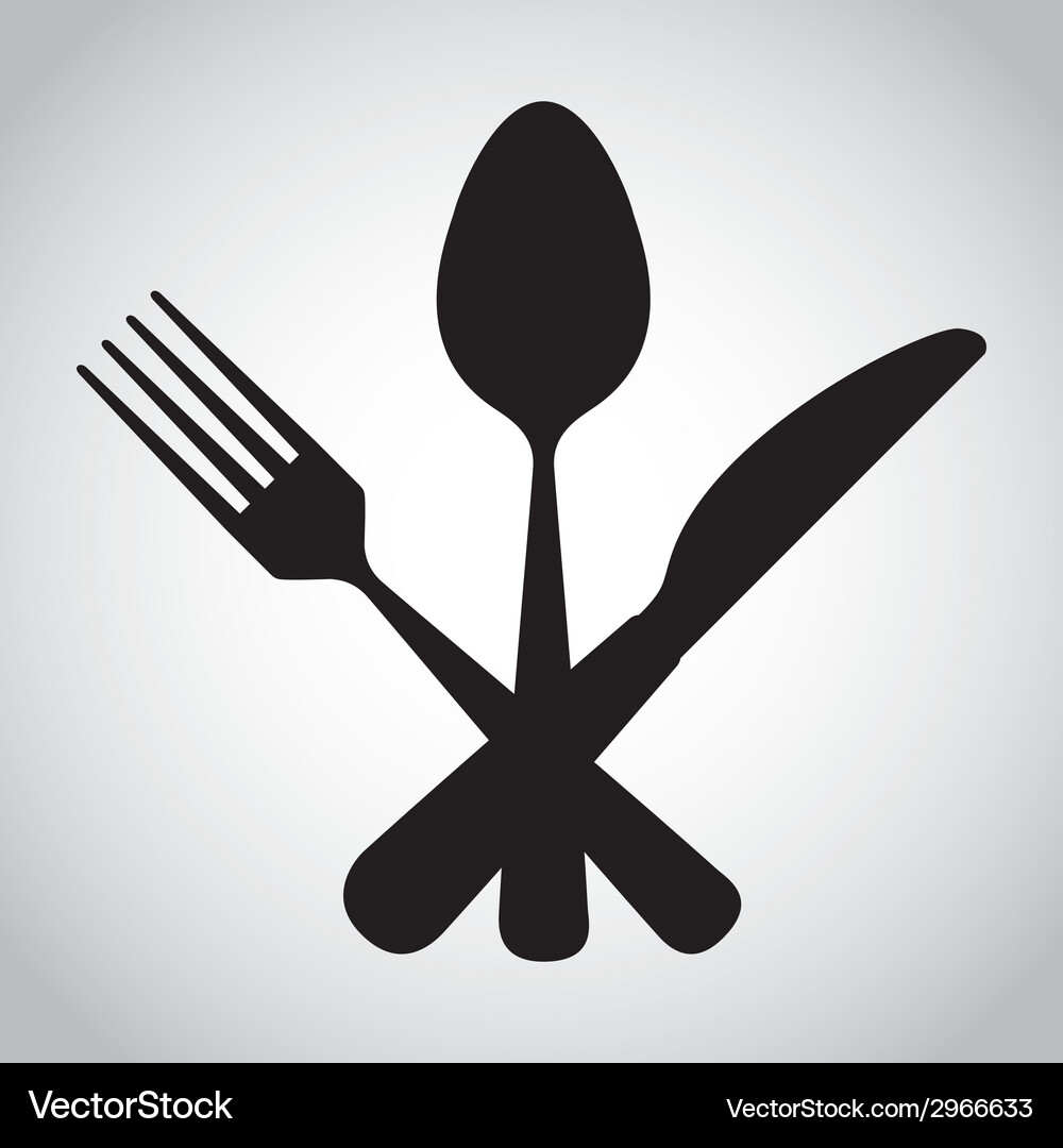 Cutlery design Vector Image
