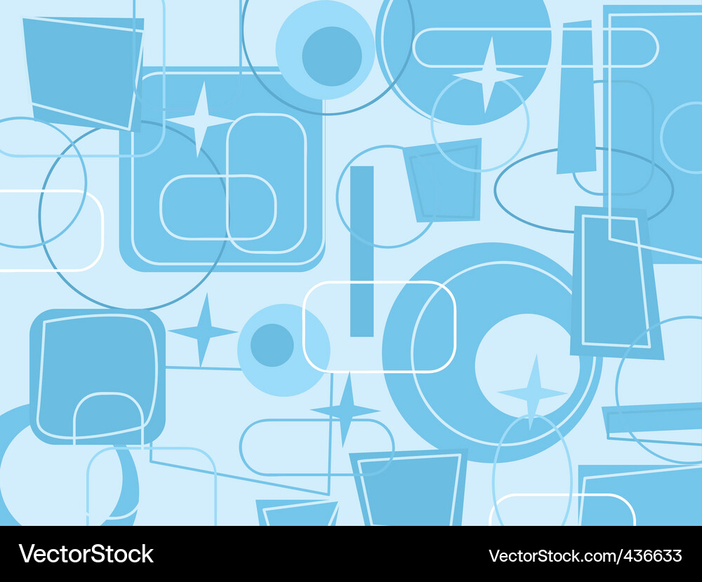 Retro Pattern Tile Vector Image