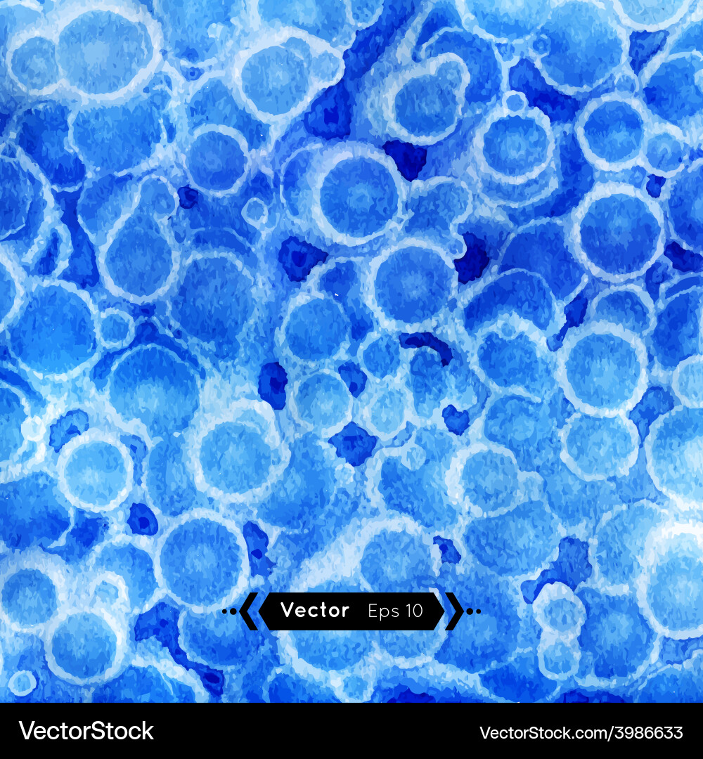 Watercolor abstract background vector image