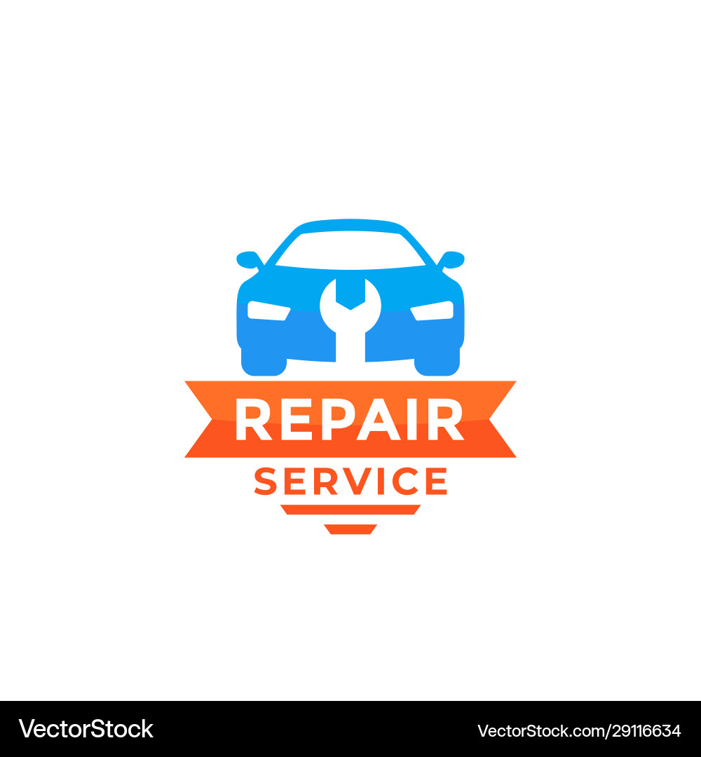 Automotive Repair Logo Vector Image