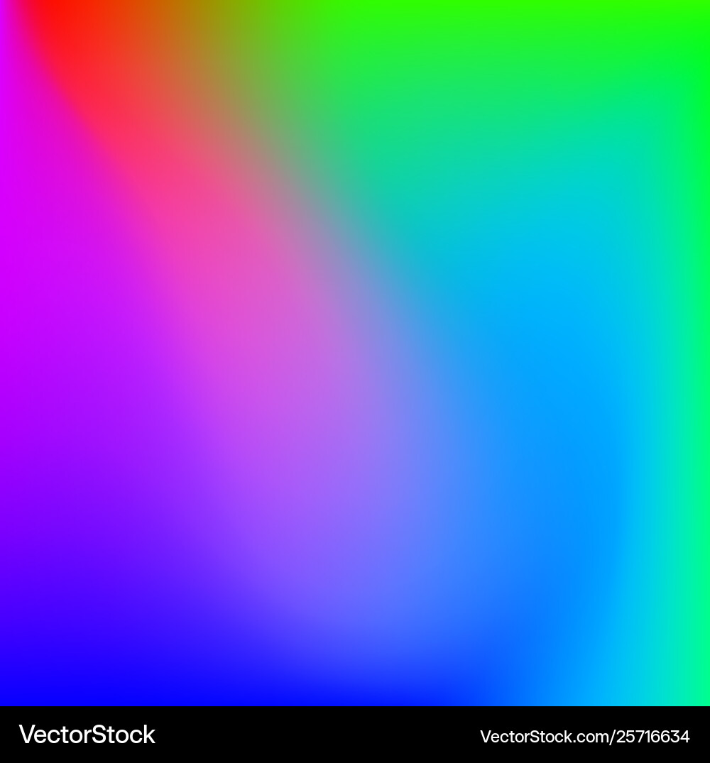 Bright colors gradient abstract soft background vector image