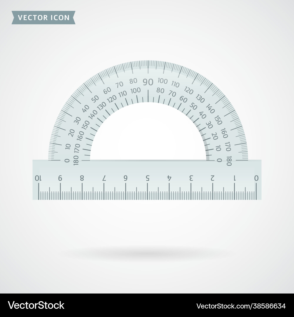 Protractor Protractor vektorbild