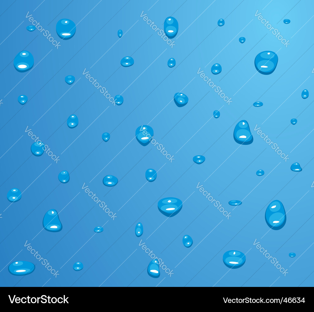 Droopy Texture Water Drops Texture - Close-Up – Royalty-Free Vector | VectorStock