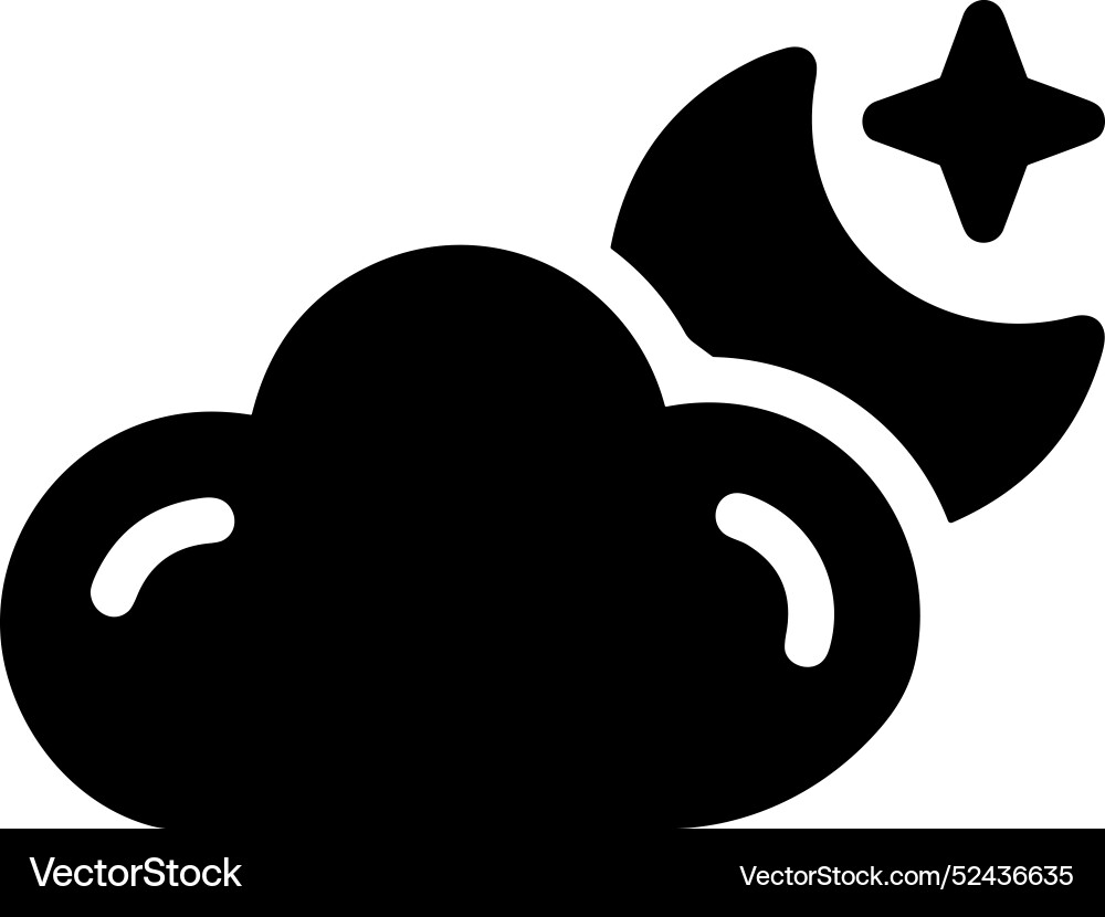 Cloud storage icon symbol image of the database Cloud storage icon symbol image of the database Vector Image