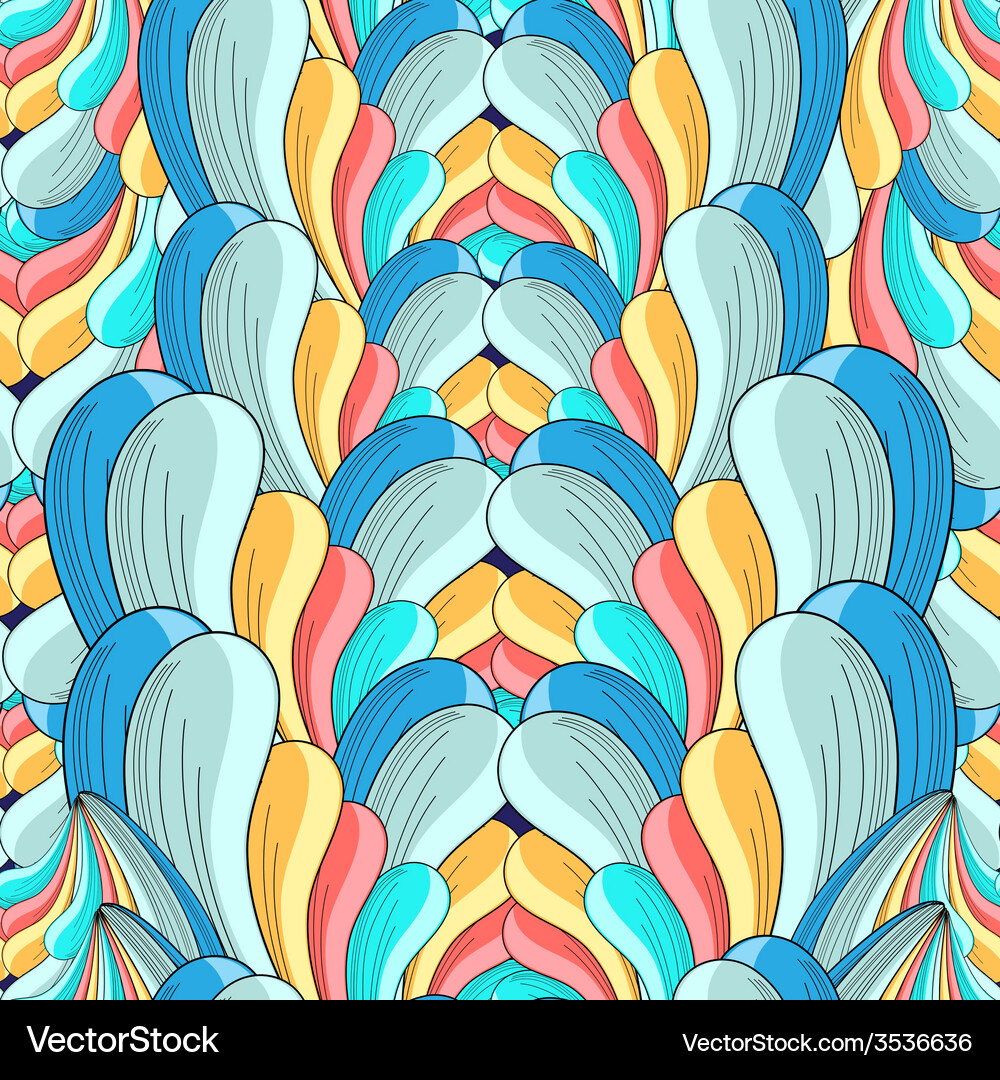 Abstract multicolored pattern Vector Image