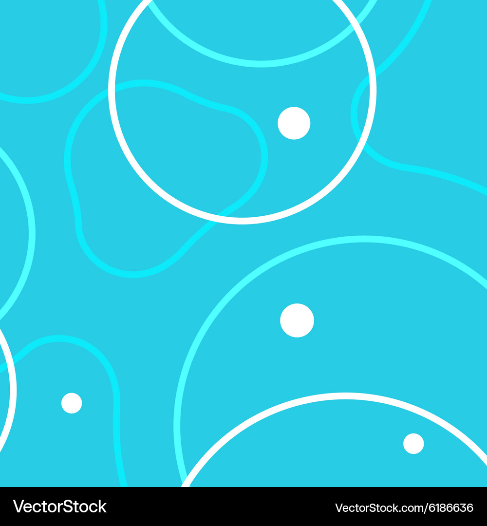 Background with abstract circles patterns Vector Image