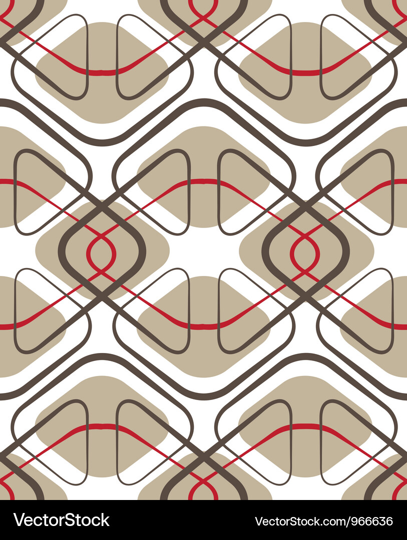 Geometric Seamless Pattern Vector Image