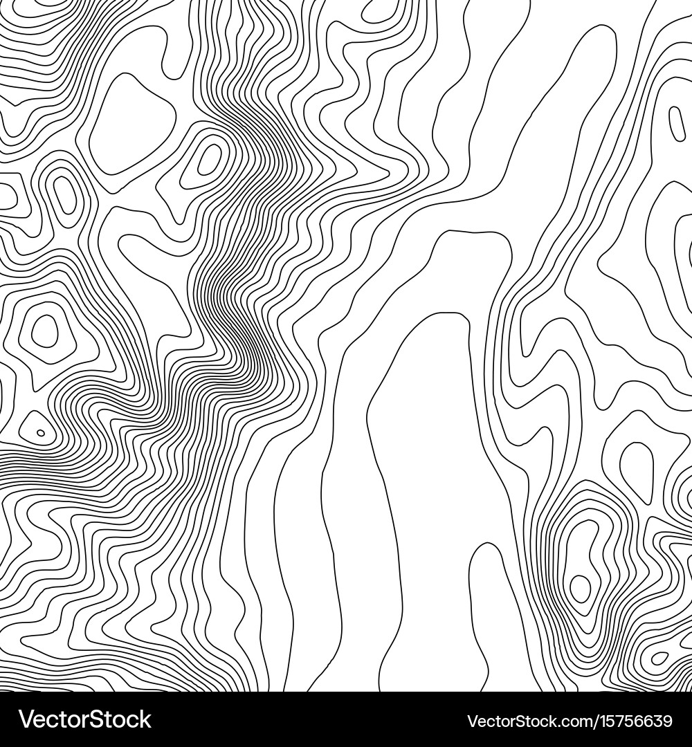 Topographic map background with space for copy vector image