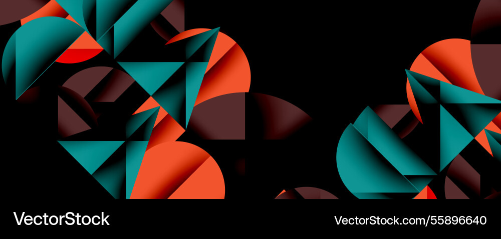 Abstract geometric background with layered Abstract geometric background with layered vector image