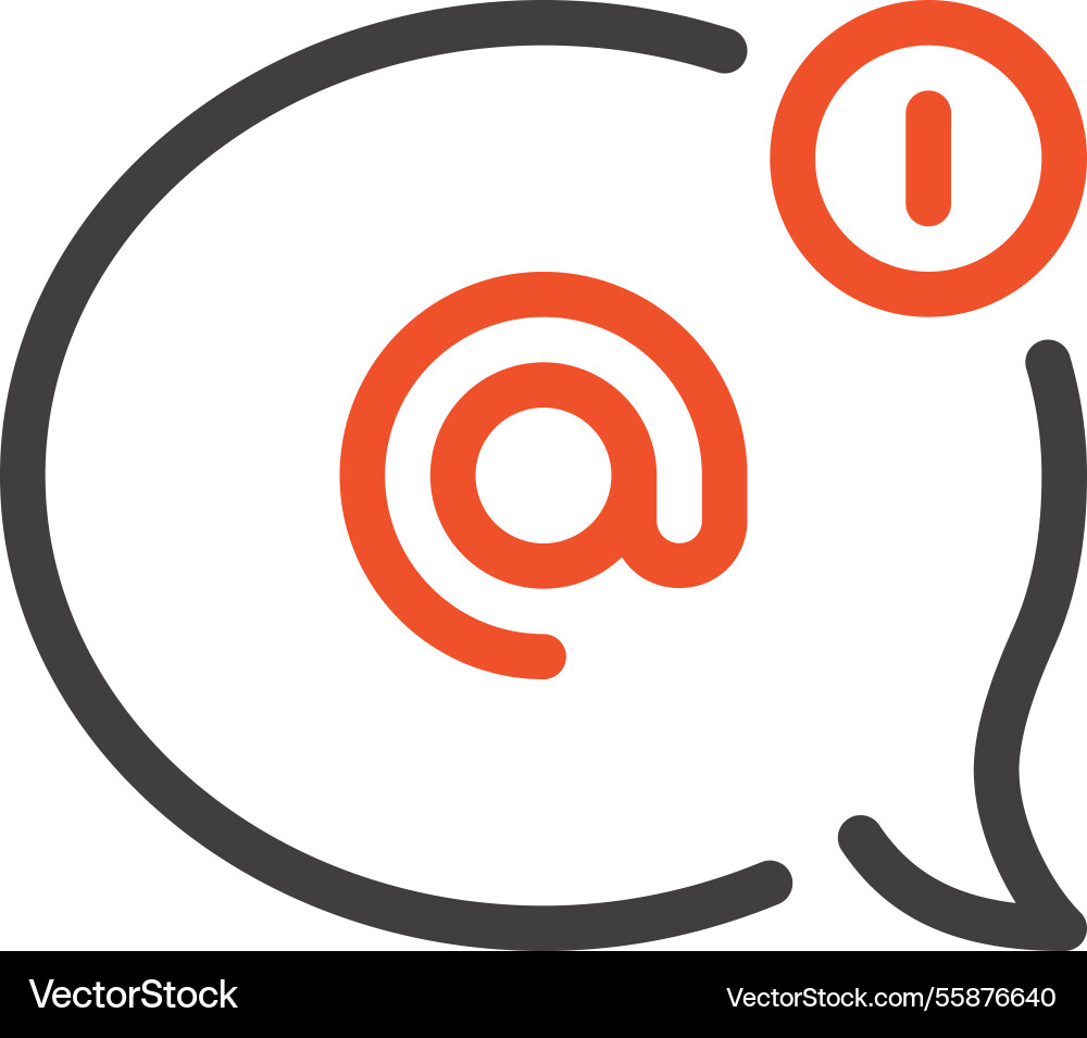Message bubble icon Vector Image