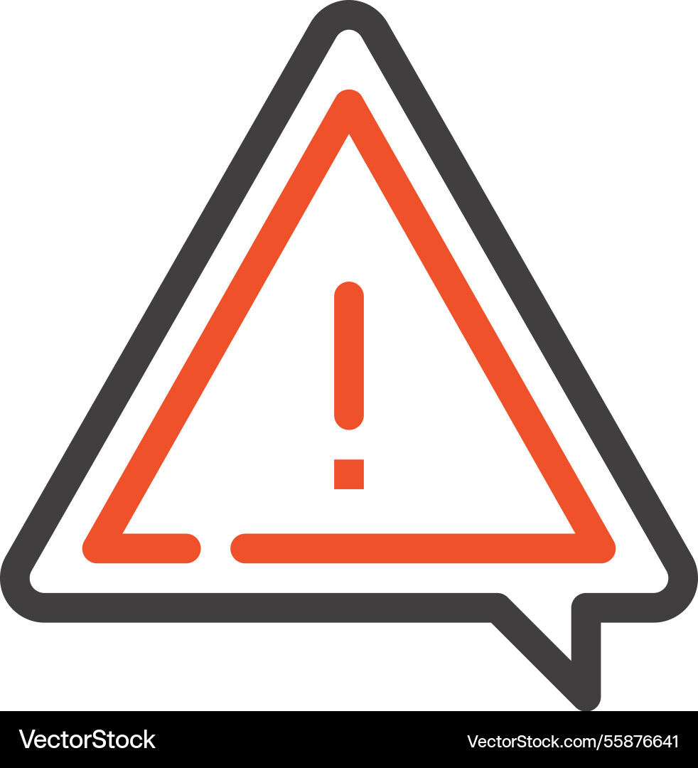 Message bubble icon vector image