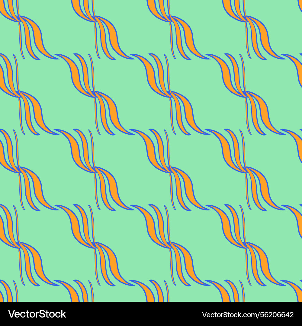 Abstract diagonal pattern with wave line Abstract diagonal pattern with wave line vector image