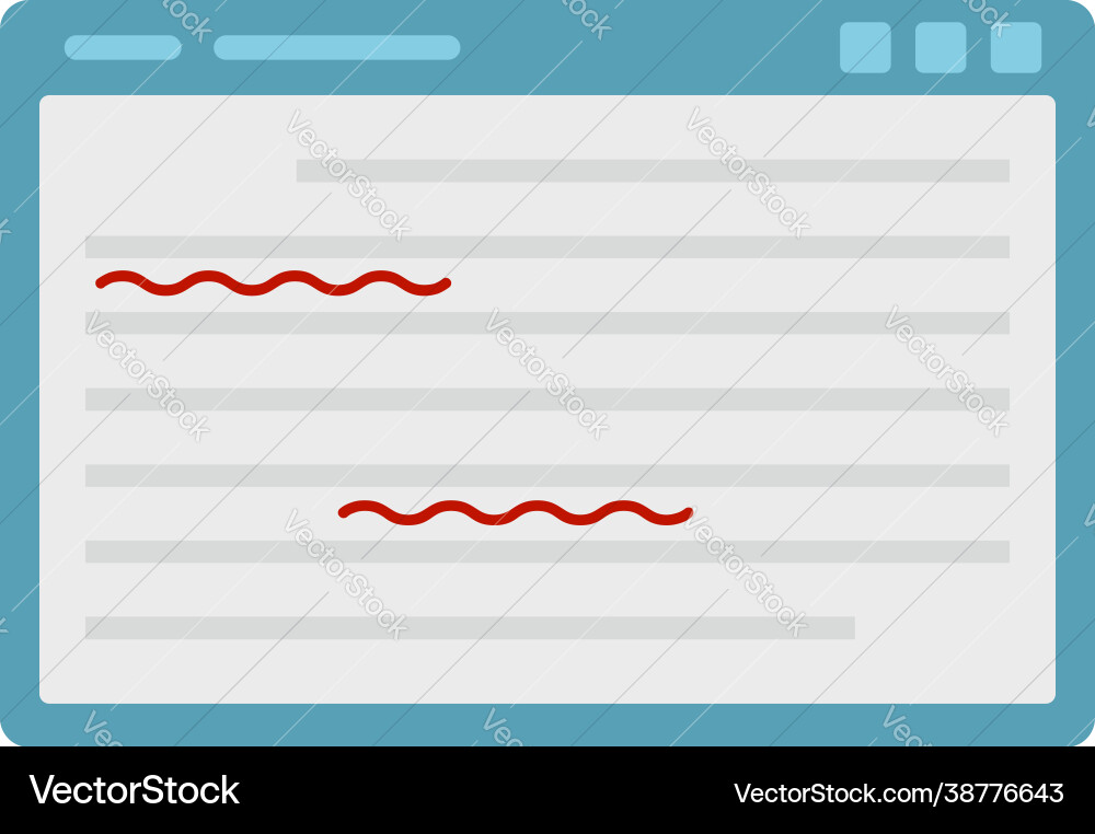 Web editor icon flat isolated vector image
