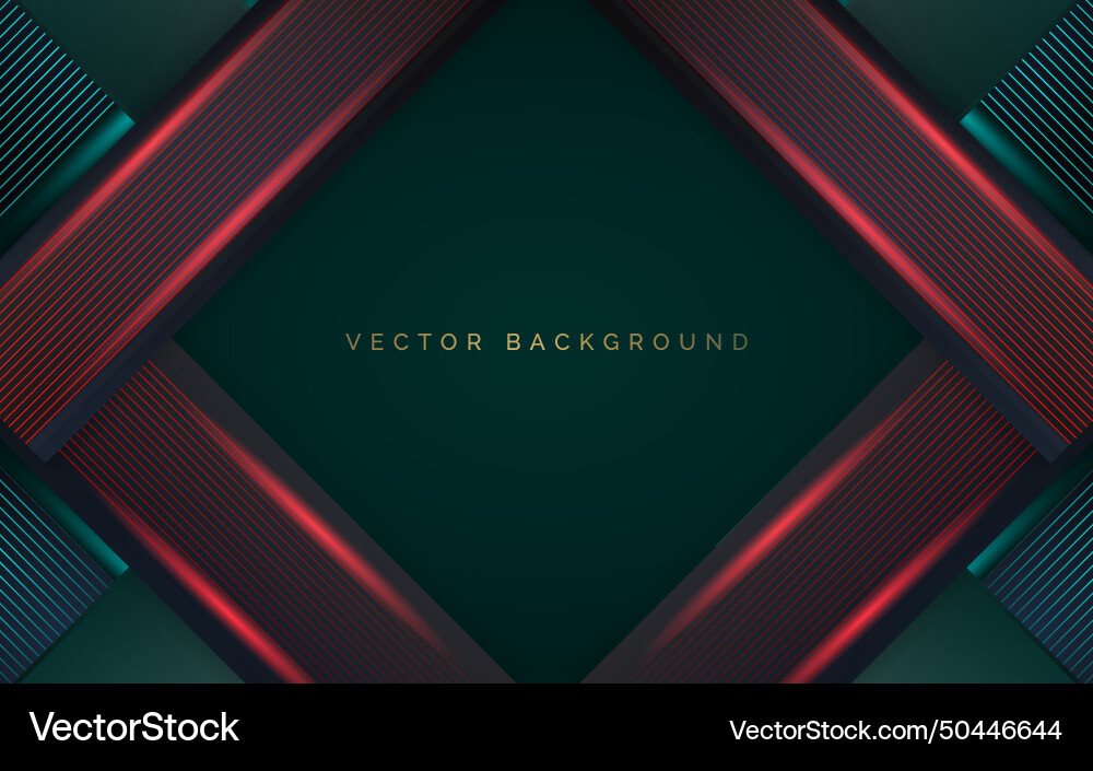 Abstract colorful rectangle background design vector image