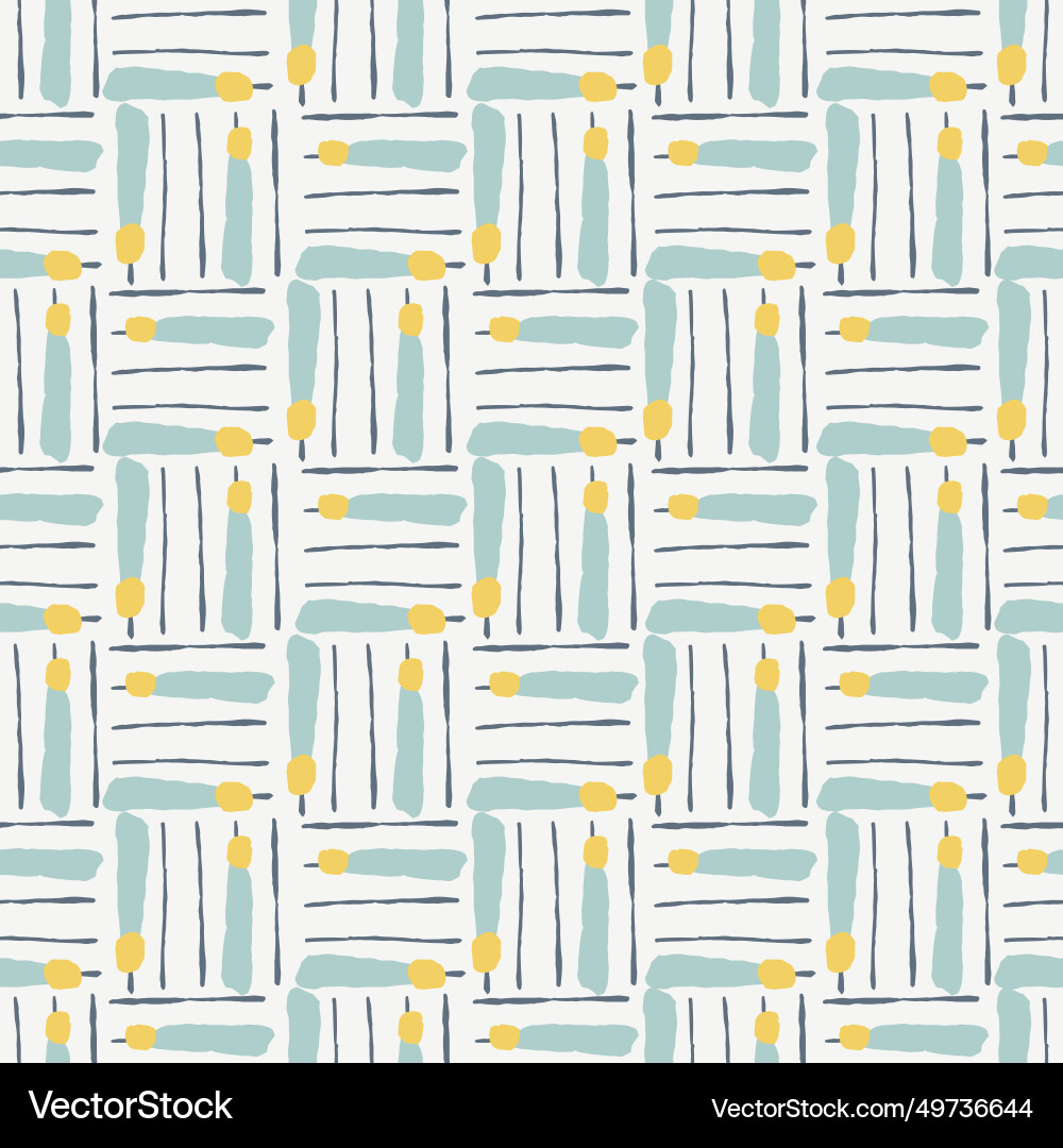 Doodle lines seamless repeat pattern Doodle lines seamless repeat pattern vector image