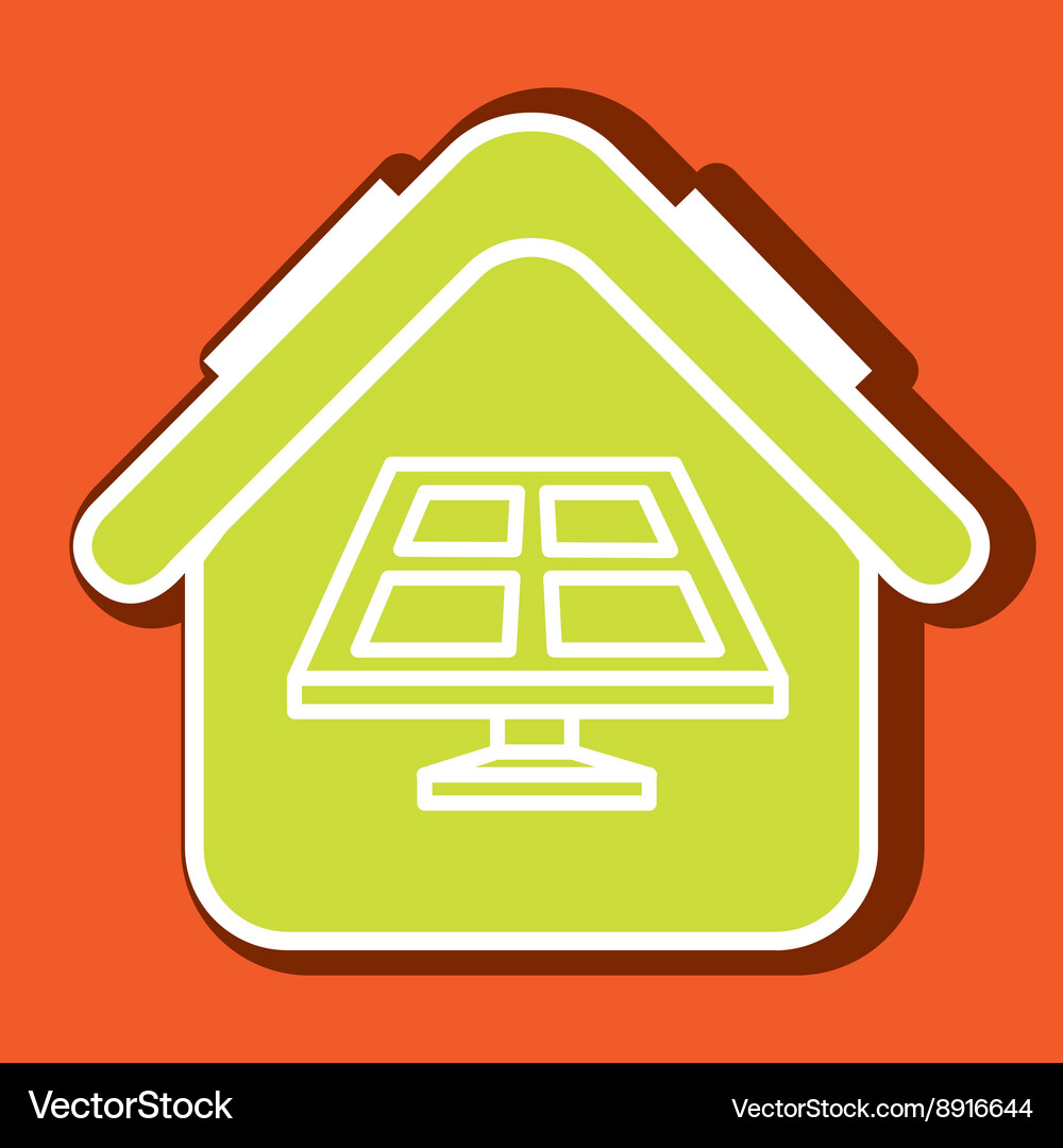 Energie-Icon-Design Vektorbild