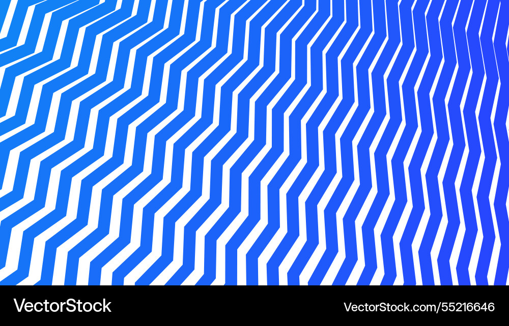 Blue zig zag abstract pattern background Vector Image