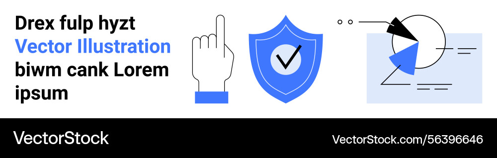 Secure data access and analysis concept Secure data access and analysis concept vector image