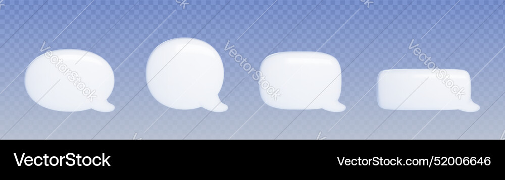 Speech bubble for chat conversation or message Speech bubble for chat conversation or message vector image