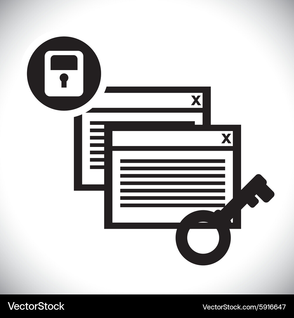 Security design Vector Image