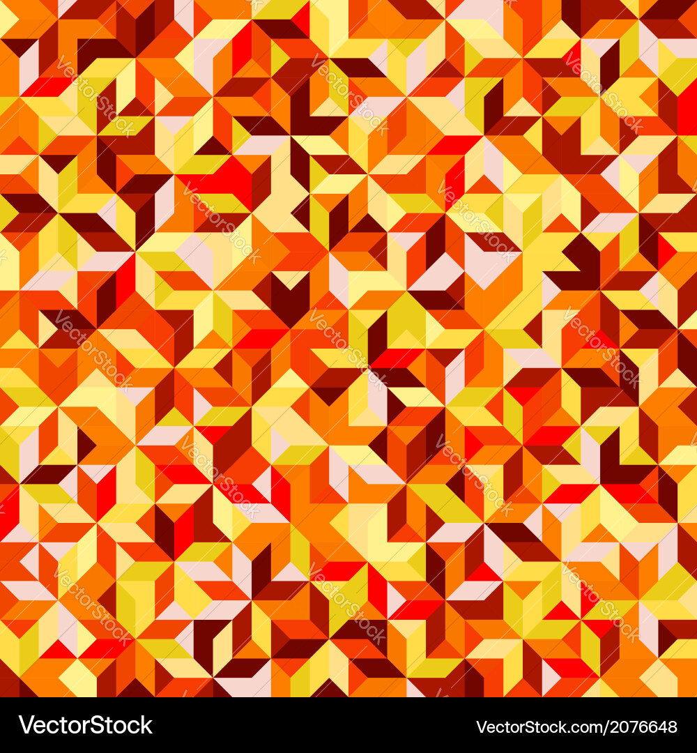 Abstract mosaic pattern Vector Image