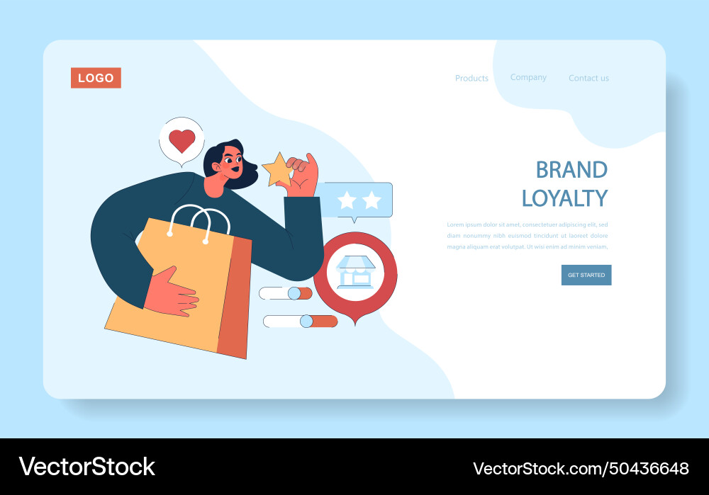Consumer Behavior Web Or Landing Purchase Journey Vector Image Consumer Behavior Web Or Landing Purchase Journey Vector Image