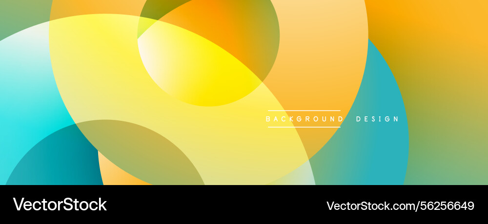 Abstract colorful overlapping circles create Abstract colorful overlapping circles create vector image