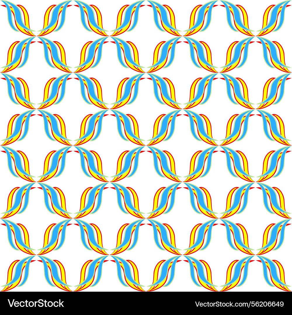 Abstract pattern with colorful wave line Abstract pattern with colorful wave line vector image