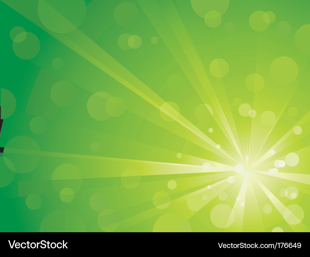 Dynamic Light Burst with Sparkling Dots vector image