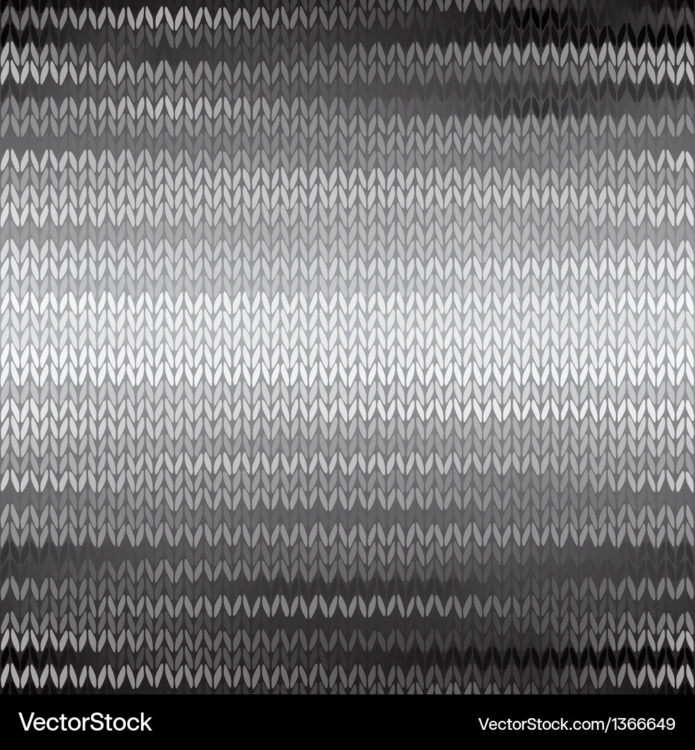 Seamless Knitted Melange Pattern Vector Image