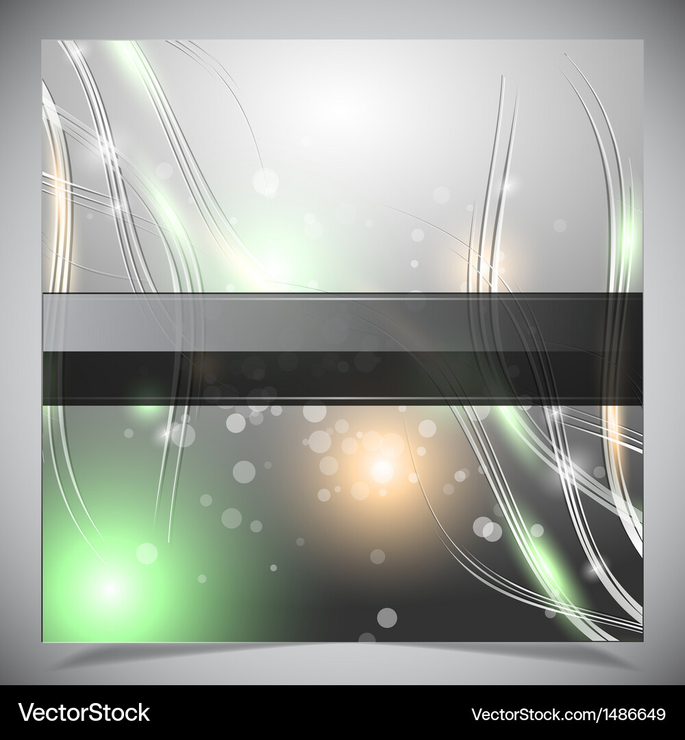 Smooth colorful abstract glowing background Vector Image