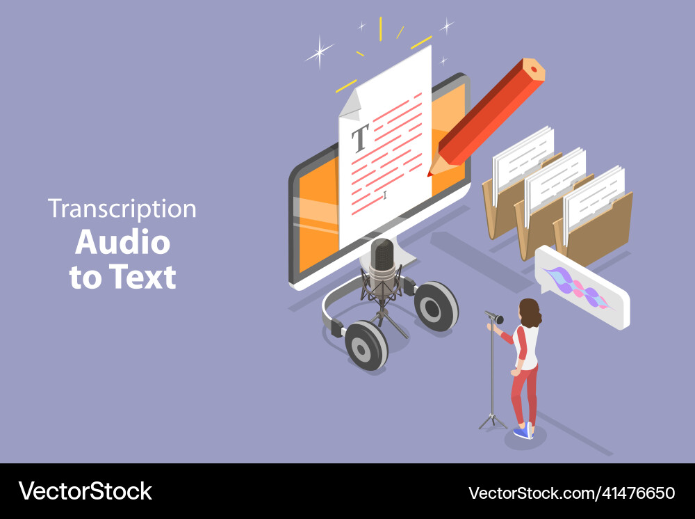 3d isometric flat conceptual Royalty Free Vector Image
