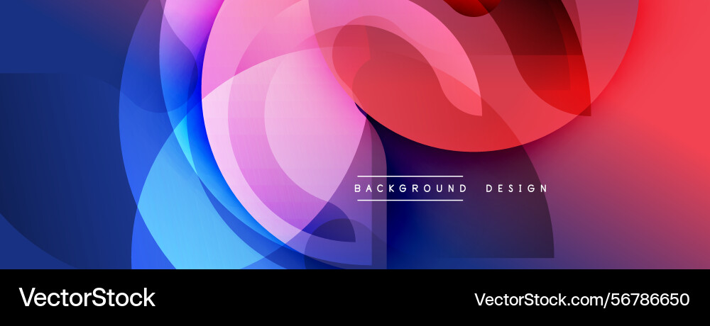 Abstract colorful layers create dynamic Abstract colorful layers create dynamic vector image