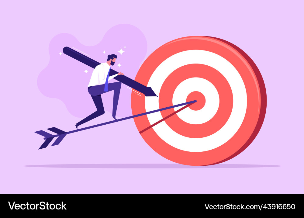 Creating path to success concept Creating path to success concept Vector Image
