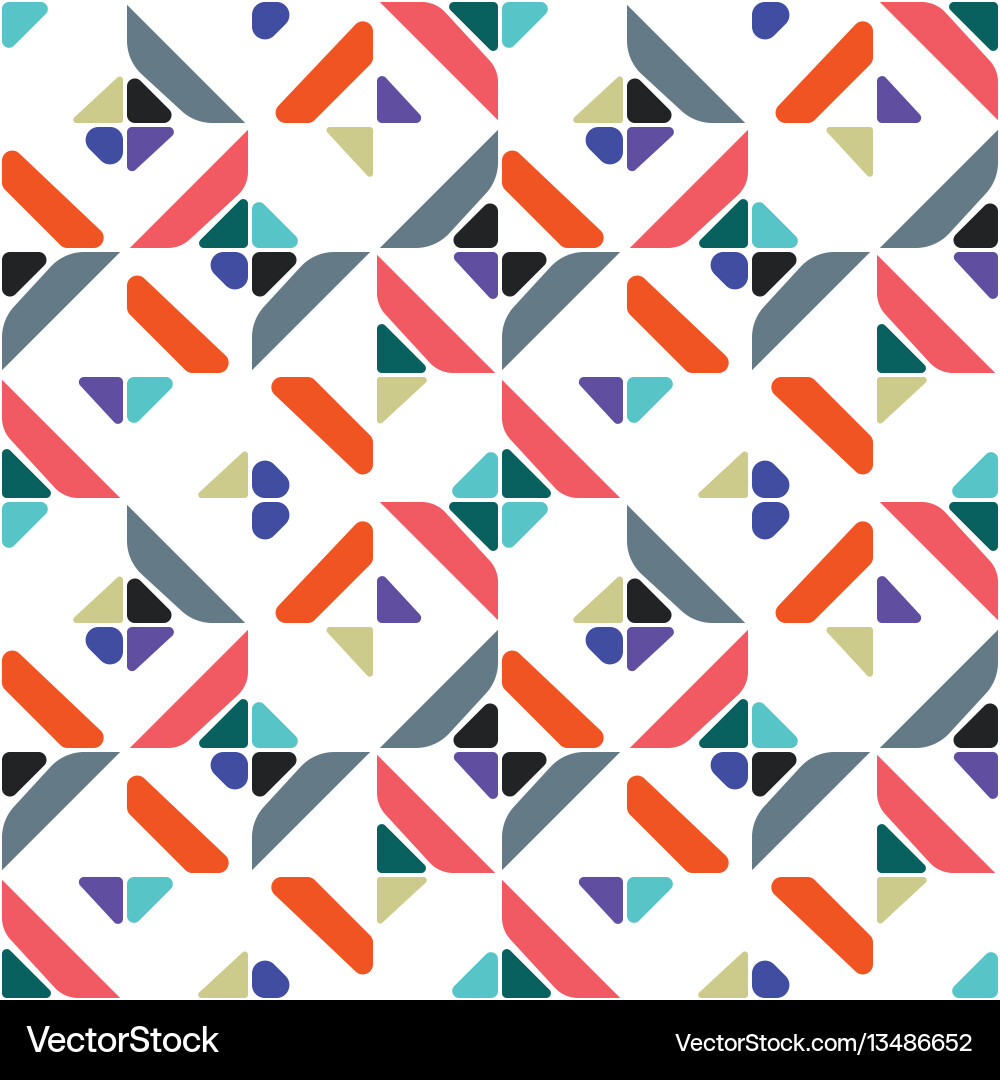 Geometric Diagonal Pattern vector image