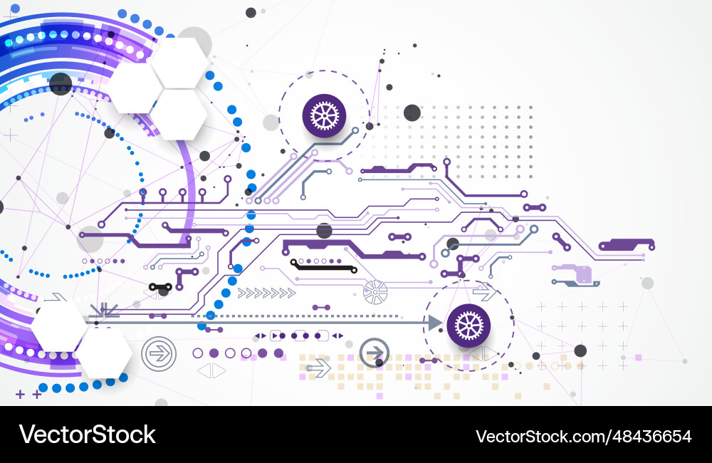 Abstract background with plexus effect scientific Abstract background with plexus effect scientific vector image