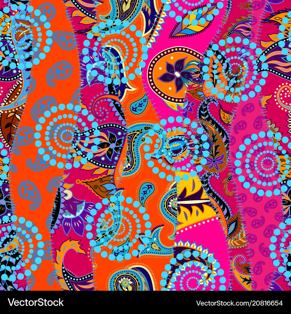 Geometric patchwork pattern of a squares Geometric patchwork pattern of a squares vector image