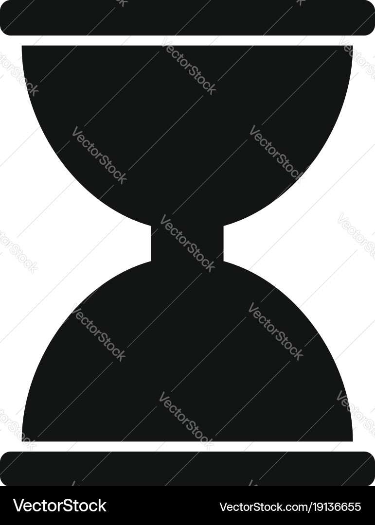 Cursor click loading icon simple black style vector image