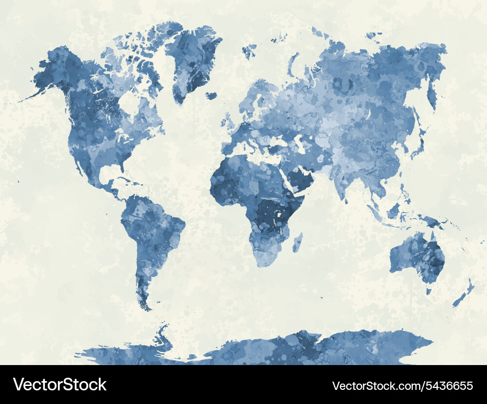 Splatter World Map Vector Images (over 270)