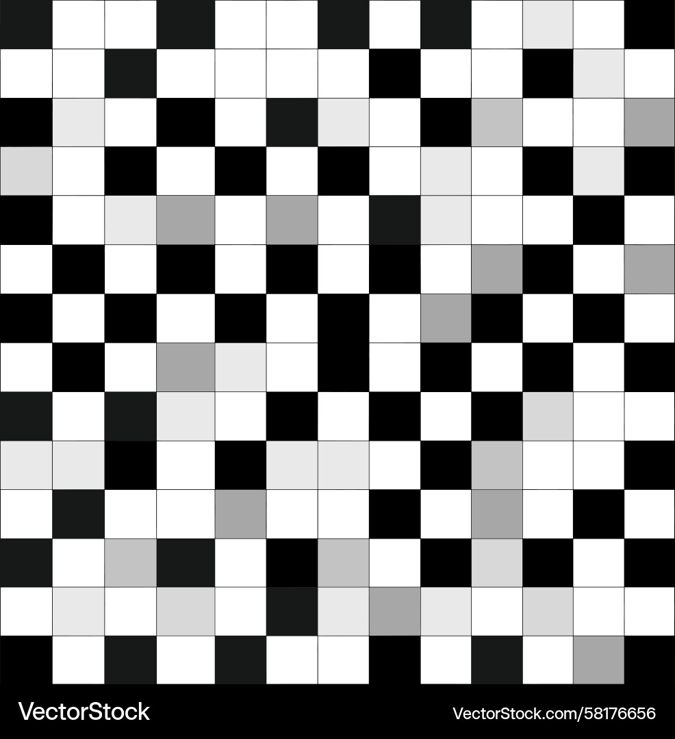 Intricate Checkerboard Pattern Vector Image