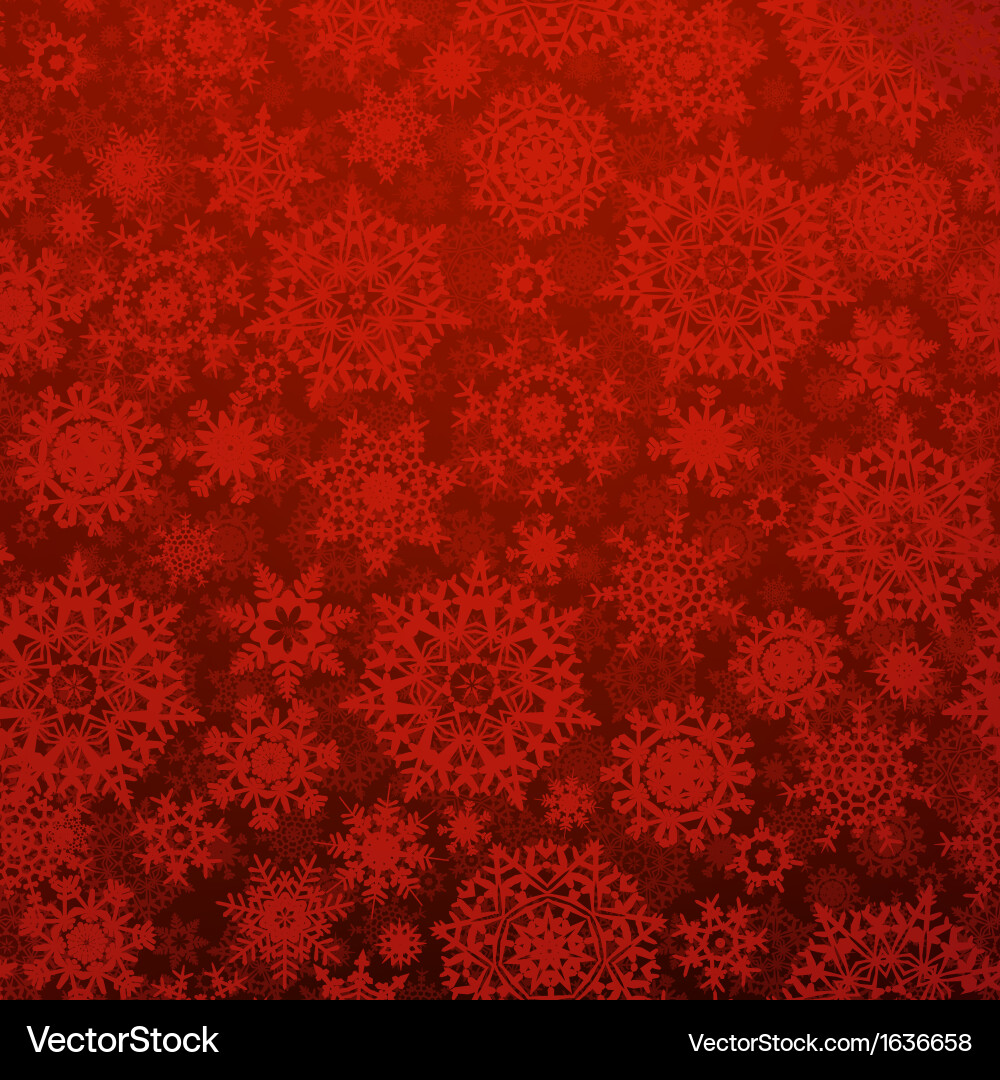 Deep Red Christmas Texture Pattern Vector Image