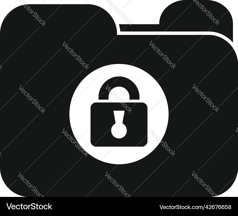 Lock password security icon simple mobile Lock password security icon simple mobile vector image