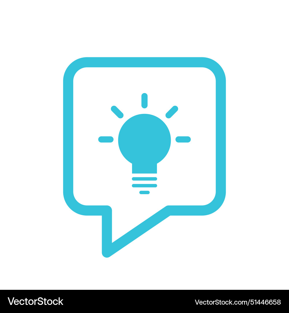 Simple life hack icon bulb solving problem Simple life hack icon bulb solving problem vector image