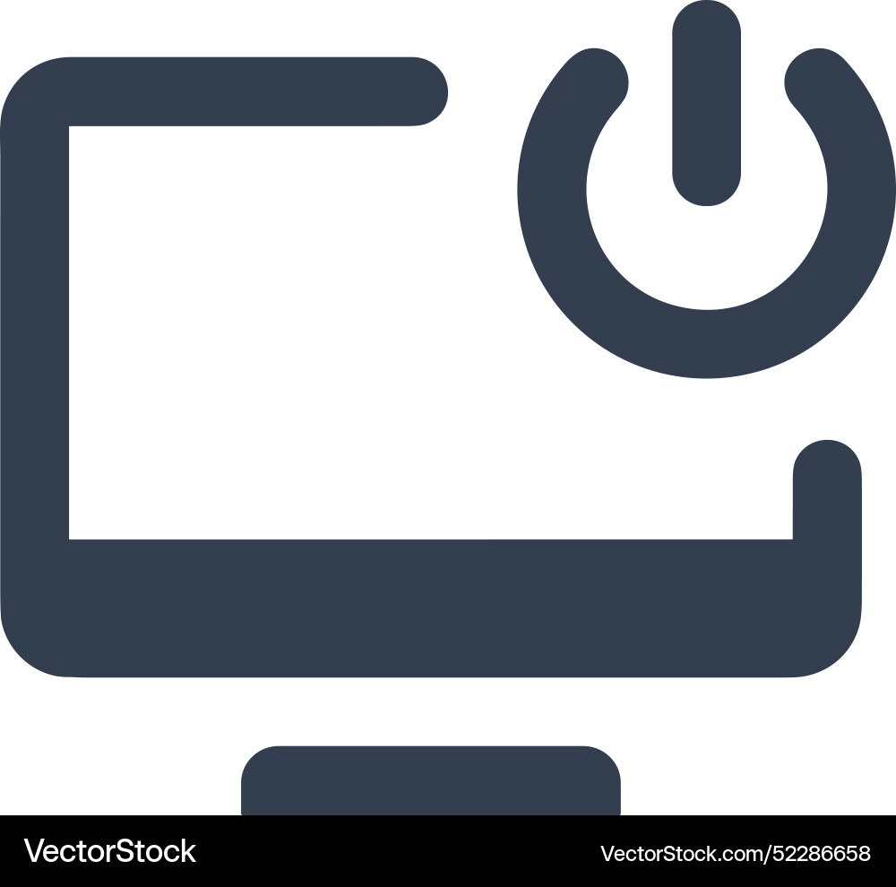 Technology and computer icon symbol image Technology and computer icon symbol image Vector Image
