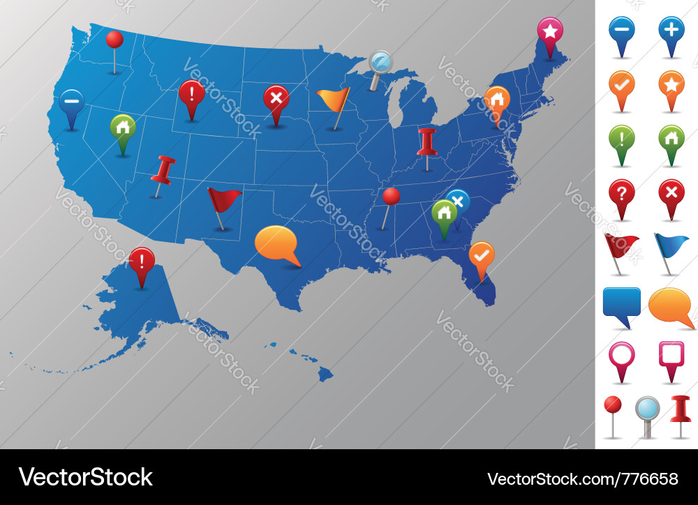 Small Map Vector Images (over 8,200)