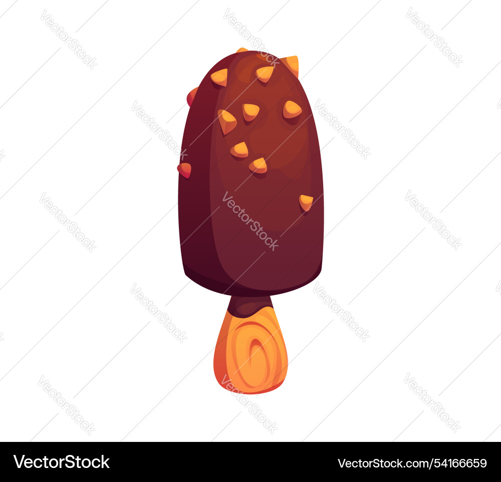 Cartoon Eis Fast Food Popsicle Eskimo Bar Cartoon Eis Fast Food Popsicle Eskimo Bar vektorbild