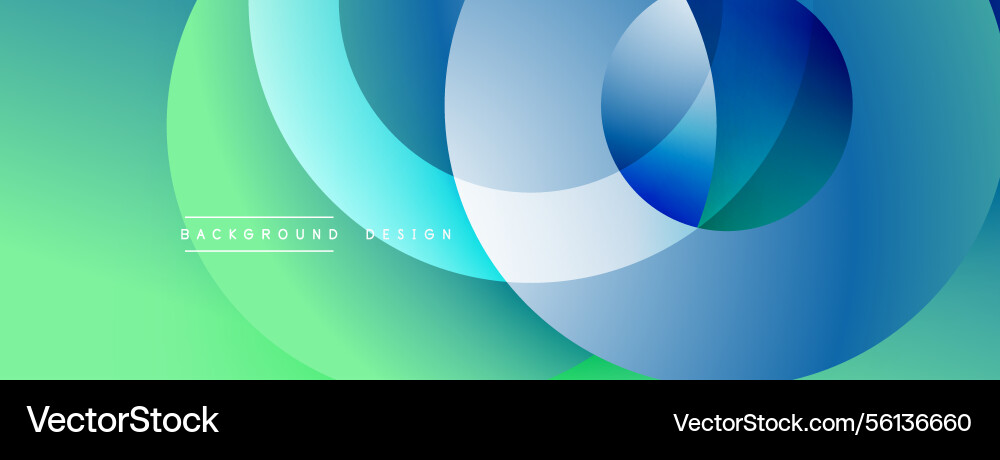Abstract design overlapping circles create Abstract design overlapping circles create vector image