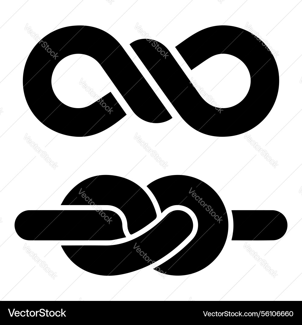 Knot icon eps Royalty Free Vector Image - VectorStock